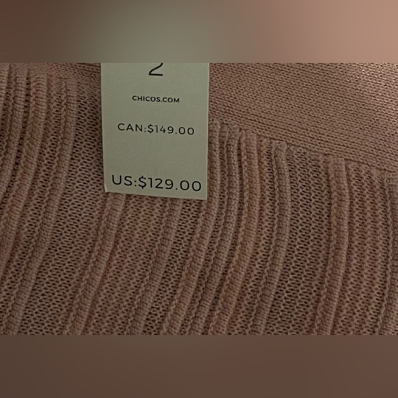 Chico’s Ombré Cardigan Sweater - Picture 4 of 4